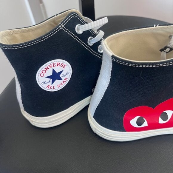 Converse Chuck Taylor All Star x Comme des Garçons Play - Size 11 - Picture 2 of 6